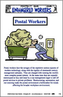 Endangered Workers-Postal Workers<br>(Posters)